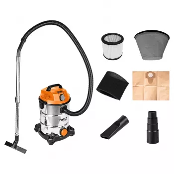 Aspirateur NEO TOOLS 1400W, 30L