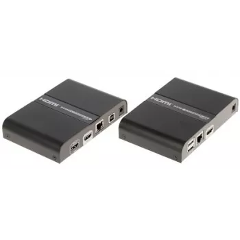 Prolongateur KVM SIGNAL HDMI+USB-EX-100-4K-V2 4K@60Hz 100 m