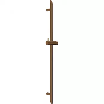 Barre de douche télescopique DEANTE 70-120 cm en acier inoxydable, chrome, fixation par serrage sans perçage