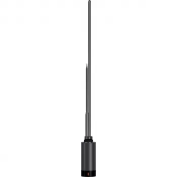 Radiateur chauffant DEANTE pour radiateur de salle de bains - 400 W, noir, G 1/2 inch, IPX4, thermostat électronique