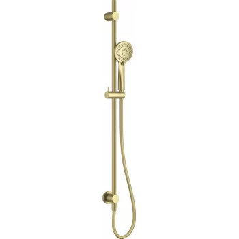 Ensemble de douche DEANTE Neo 3 fonctions avec barre coulissante - raccord mural encastré, chrome