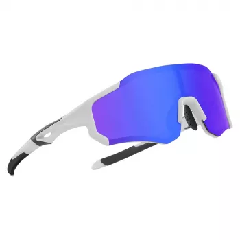Lunettes de cyclisme ROCKBROS 10183 polarisées - bleu