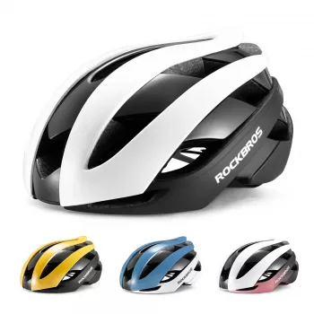 Casque de vélo ROCKBROS 10110004002 taille M - blanc-noir