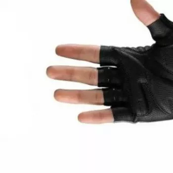 Gants de vélo à doigts coupés ROCKBROS S106BK taille M - noir