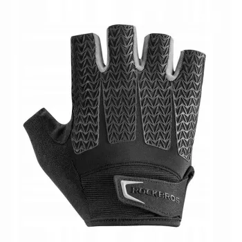 Gants de cyclisme ROCKBROS S169BGR taille S gris avec rembourrage gel