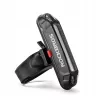 Éclairage arrière de vélo ROCKBROS A54BK avec câble micro-USB - noir