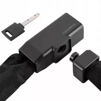 Antivol câble à clé ROCKBROS 0,97 m noir
