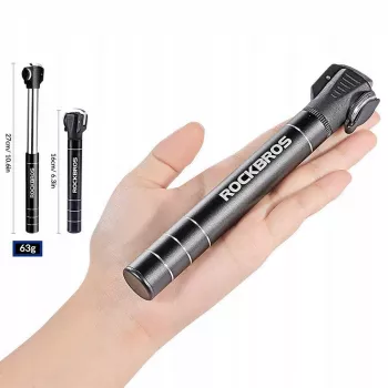 Mini pompe à main ROCKBROS JG-1040B noire