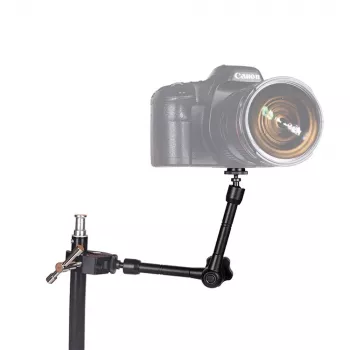 HURTEL Pince de fixation pour caméra, caméscope, microphone