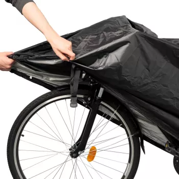 Housse de vélo imperméable HURTEL taille M - noir