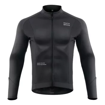 Veste de cyclisme ROCKBROS automne/hiver manches longues M - noir