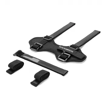 ROCKBROS Sangle de fixation vélo pour enceinte Bluetooth ou gourde - Noir