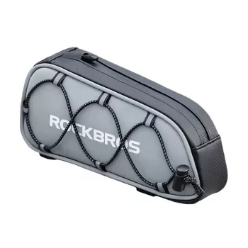 Sacoche de cadre vélo Rockbros 0,9 L argent