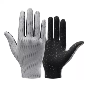 Gants de cyclisme à doigts longs respirants ROCKBROS taille XL gris