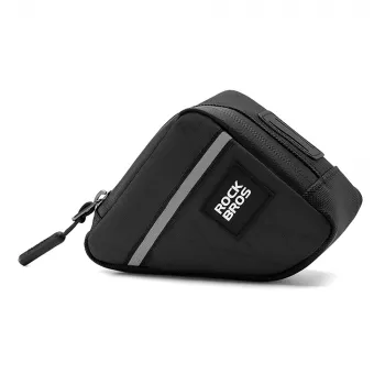 Sacoche de cadre triangulaire Rockbros 0,25 L, noire