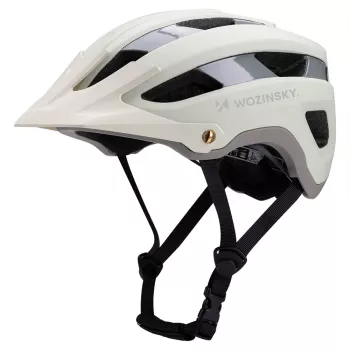 Casque VTT WOZINSKY avec visière amovible, léger, 57-62 cm - vert pastel