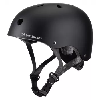 Casque BMX / trottinette Wozinsky léger 54-58 cm noir