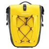 Sacoche de vélo ROCKBROS 25-32 L imperméable jaune