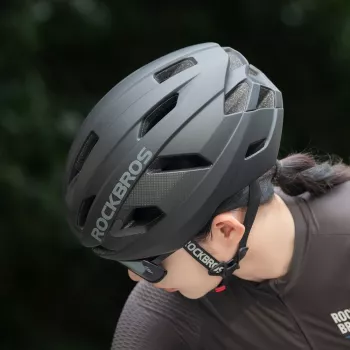 Casque de vélo ROCKBROS LK-15 Carbon Fiber 58-62 cm noir