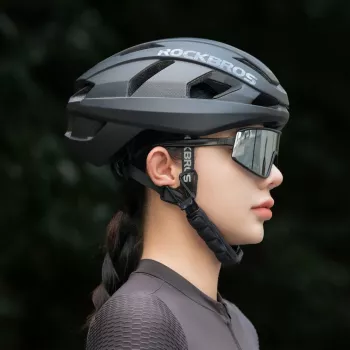 Casque de vélo ROCKBROS LK-15 Carbon Fiber 58-62 cm noir