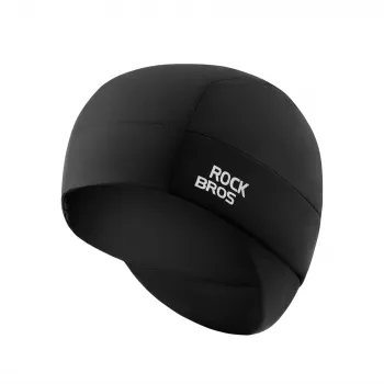Casquette de cyclisme réversible hiver ROCKBROS M015 noire 54-61 cm