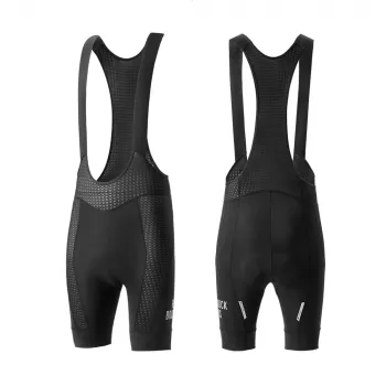 Cuissard à bretelles homme ROCKBROS YDDK009 avec rembourrage, coupe courte, taille L, noir