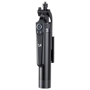 Perche à selfie Wozinsky WC1Y70S Trépied télescopique 1,7 m avec support téléphone - Noir