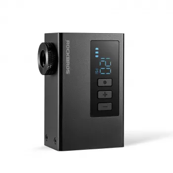 ROCKBROS AS240 PRO Pompe à air sans fil, compresseur 120 PSI, 420 mAh, noir