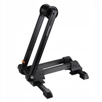 Béquille de stationnement pliable ROCKBROS T30 pour roue avant ou arrière, compatible avec roues 24-27,5 inch et 700C, noire