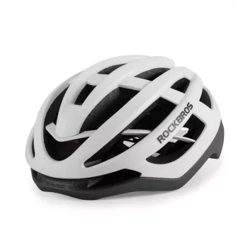 Casque de vélo ROCKBROS HC-58WG-L 58-61 cm blanc-gris