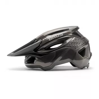 Casque de VTT ROCKBROS LK-99 avec visière réglable et boucle magnétique 58-62 cm - gris titane