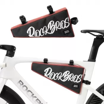 Sacoche de cadre de vélo Rockbros G008 Flash Journey – XL, rouge