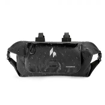 Sacoche de guidon avant Rockbros AS-154, imperméable, 8 L, noire