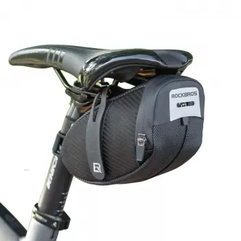 Sacoche de selle Rockbros B74, 0,75 L, noire