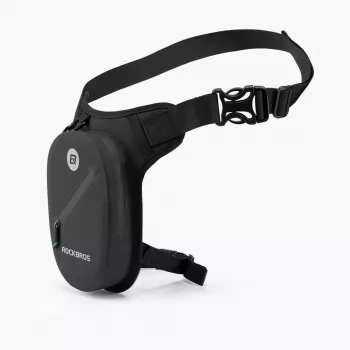 ROCKBROS AS-081 Sacoche de cuisse pour moto, noir, 1 L