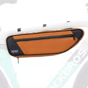 Sacoche de cadre imperméable Rockbros TL003 ROAD TO SKY 2 L – orange