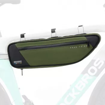Sacoche de cadre Rockbros TL003 ROAD TO SKY 2 L – verte