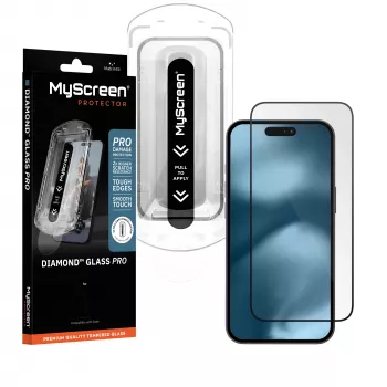 MyScreen Diamond Glass Pro Fit Frame pour Apple iPhone 16 Pro Max
