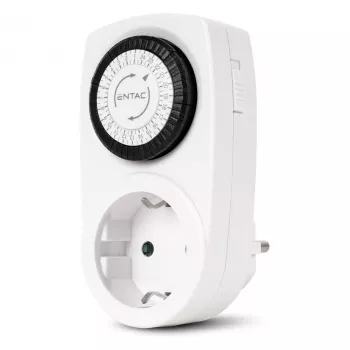 Minuteur mécanique ENTAC Mini 24 heures 24 programmes