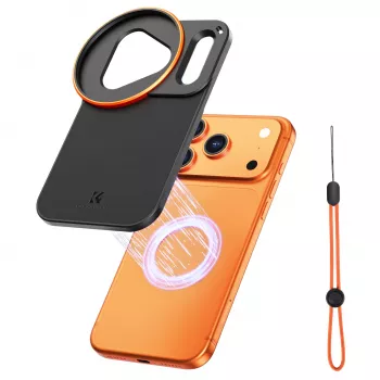 Coque KF Frame Case MagSafe pour iPhone 17 Pro + support d'objectif 58 mm Kf15.0019