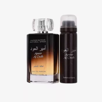 Lattafa Duo Ameer Al Oudh eau de parfum 100 ml + vaporisateur parfumé 50 ml coffret cadeau