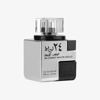 Eau de parfum spray LATTAFA 24 Carat White Gold 100 ml