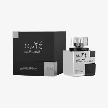 Eau de parfum spray LATTAFA 24 Carat White Gold 100 ml