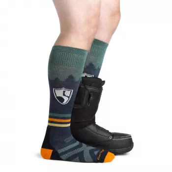 Darn Tough High Fives OTC Midweight with Cushion chaussettes de ski - Eclipse, taille M