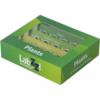 Levenhuk LabZZ P12 Prepared Slides - 12 préparations pour microscopes biologiques