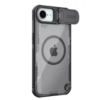 Étui magnétique Iceblade Prop Nillkin avec cache-objectif et béquille pour iPhone 16e - noir