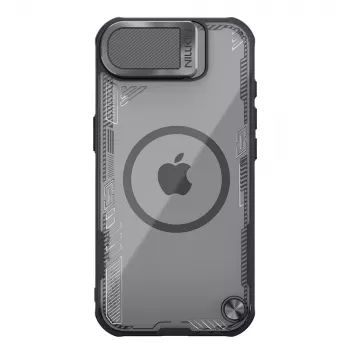 Étui magnétique Iceblade Prop Nillkin avec cache-objectif et béquille pour iPhone 16e - noir