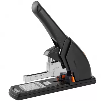 Deli agrafeuse Heavy Duty noire - papeterie de bureau