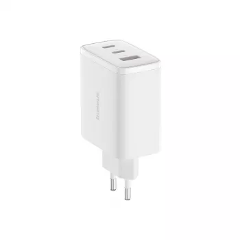 Baseus OS-Cube Pro 2xUSB-C + USB, 65W blanc