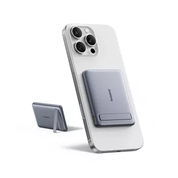 Baseus PicoGo AM31 Qi2 5000 mAh 20 W gris